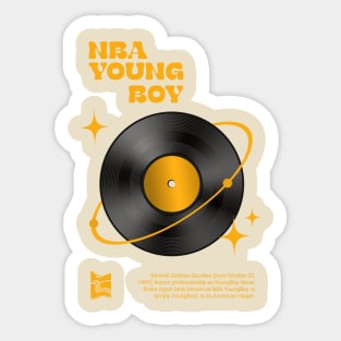 youngboy vintage 90s Sticker